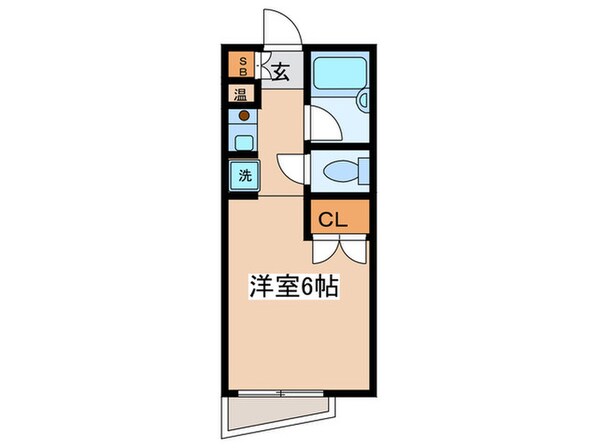 二日市ステ－ションビルの物件間取画像